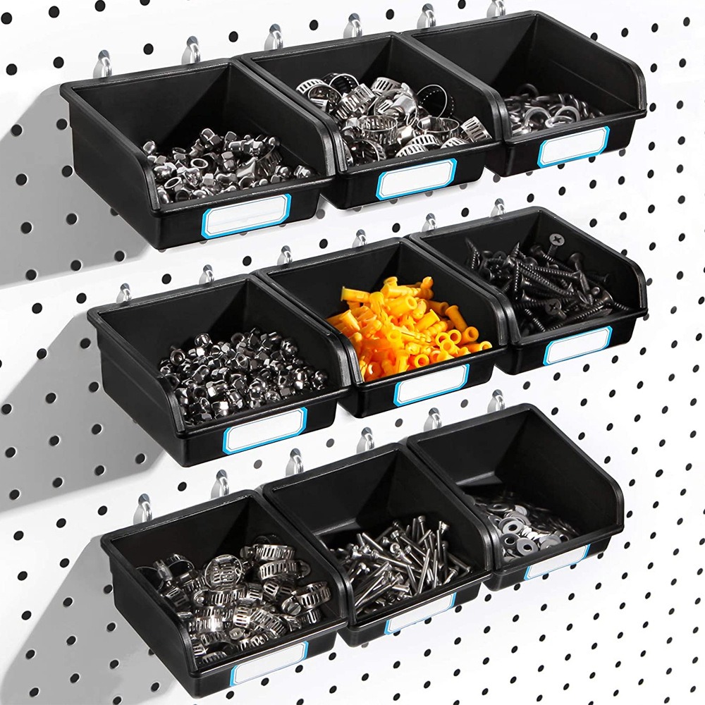 Workshop Tools Rack - 1/6 Set Contenitori per pannelli forati