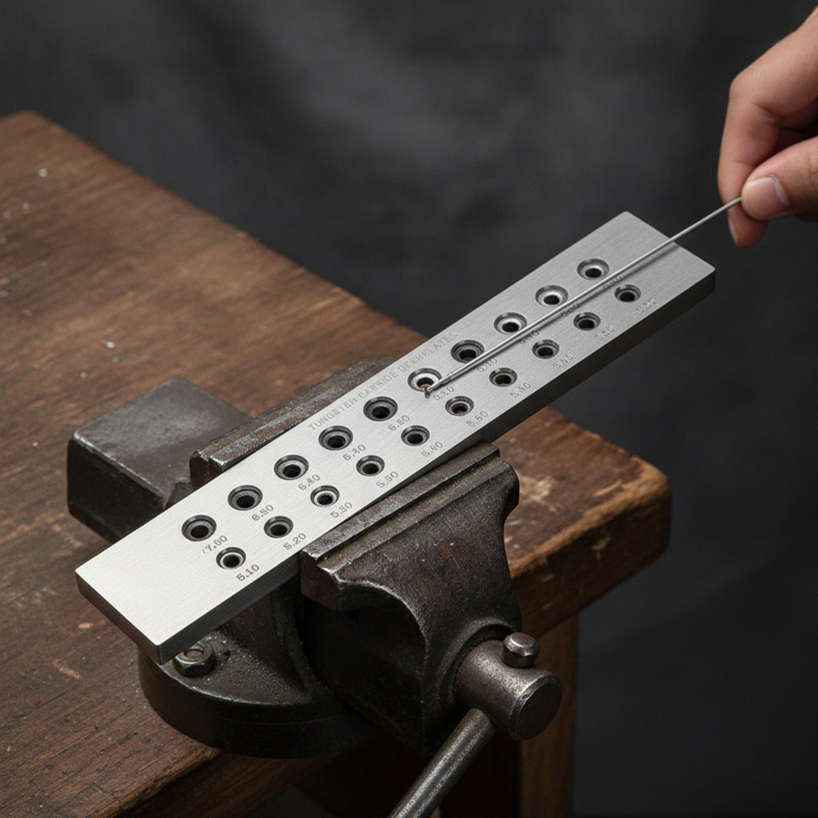 Workshop Tools Drawing - Utensile Rettangolare per Modellare il Filo
