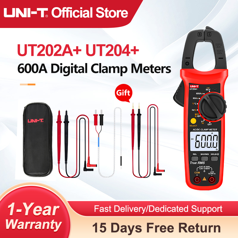 Tools Workshop - UNI-T UT204 + UT202A + AC