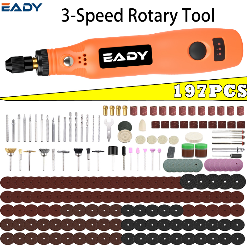 Workshop Tools Diy - Kit di utensili rotanti senza fili