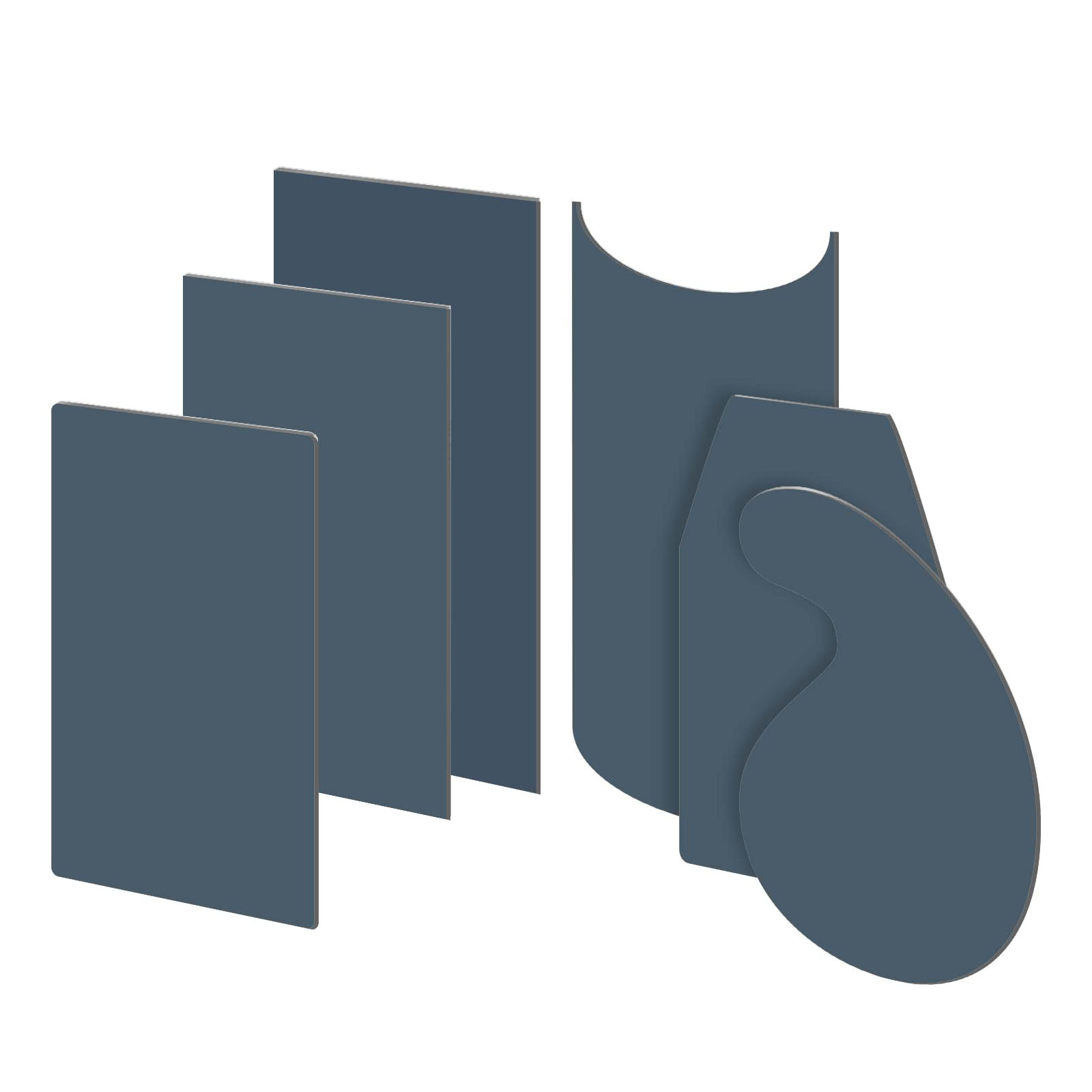 Card Scraper Cabinet - Set di raschietti per carte per