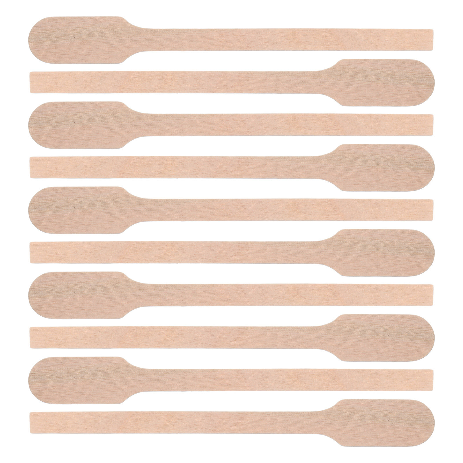 Workshop Tools Diy - 200 Bastoncini in Legno per Mescolare