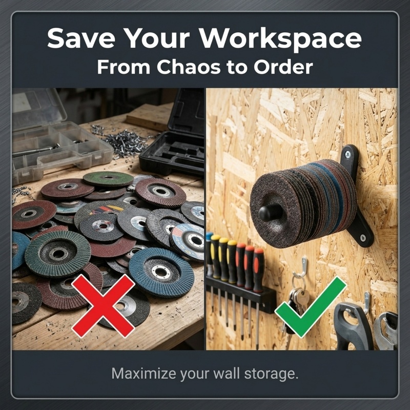 Supporto da parete per smerigl - Workshop Tools Rack recensione e prezzo