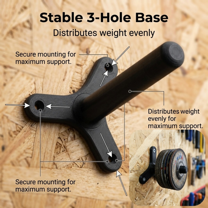 Supporto da parete per smerigl - Workshop Tools Rack recensione e prezzo