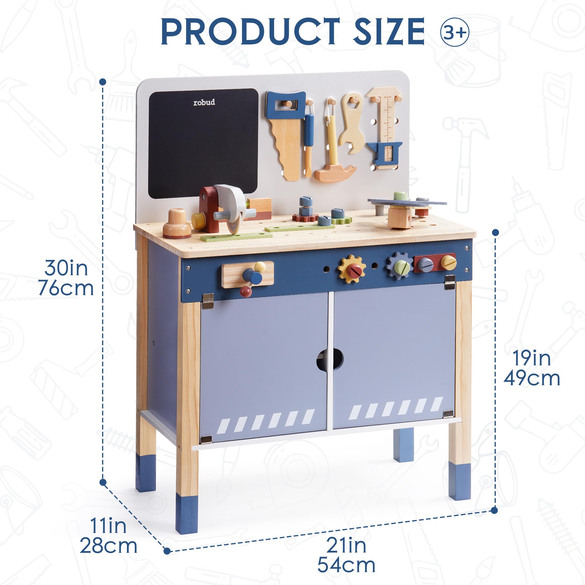 ROBUD Banco da Lavoro in Legno - Tools Workshop Kids recensione e prezzo