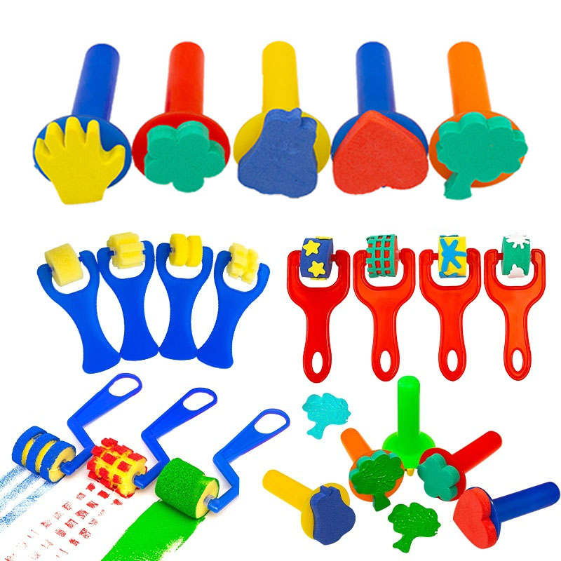 Kit di pennelli per timbri in  - Tools Workshop Kids recensione e prezzo