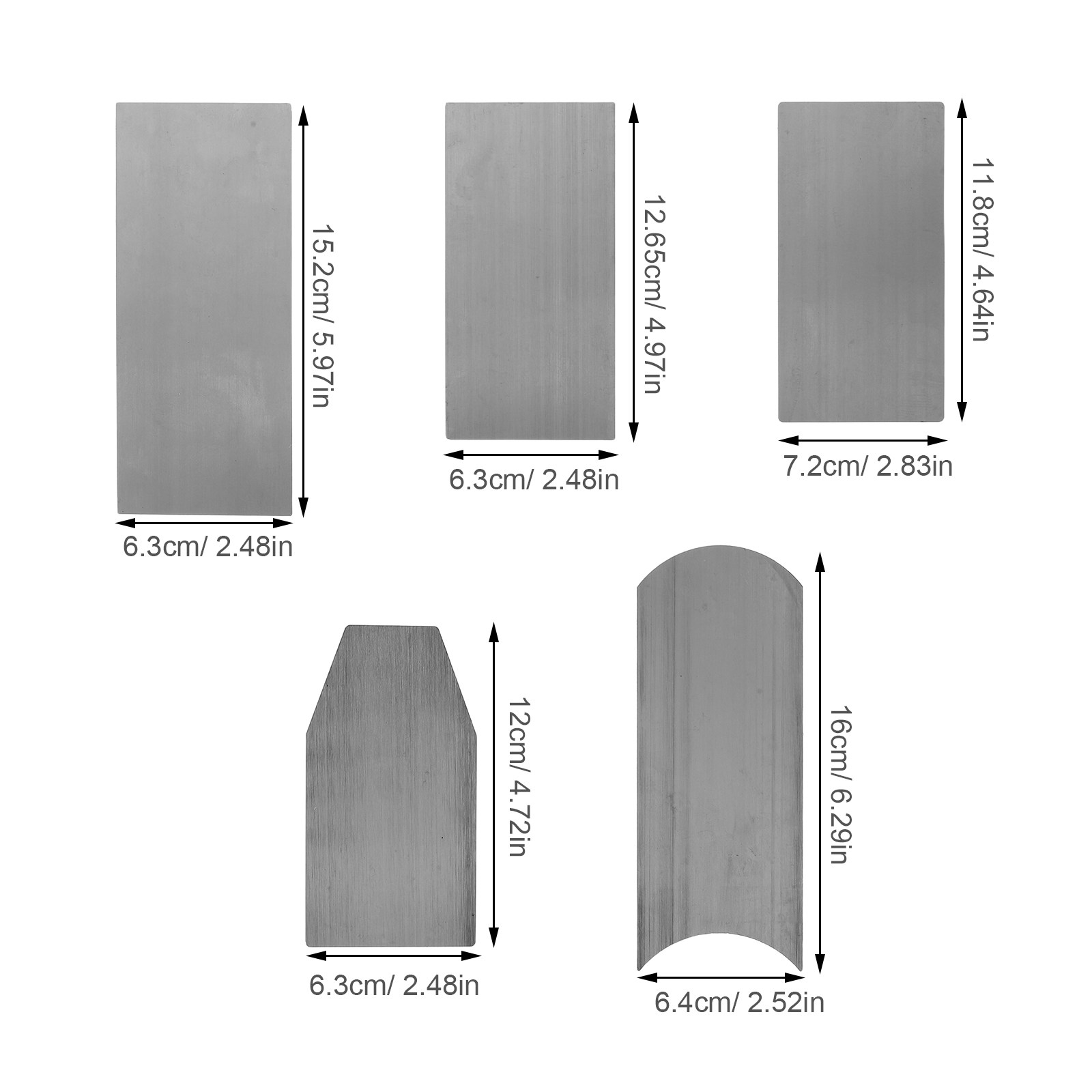 Kit di 6 Raschietti Multiuso p - Card Scraper Cabinet recensione e prezzo