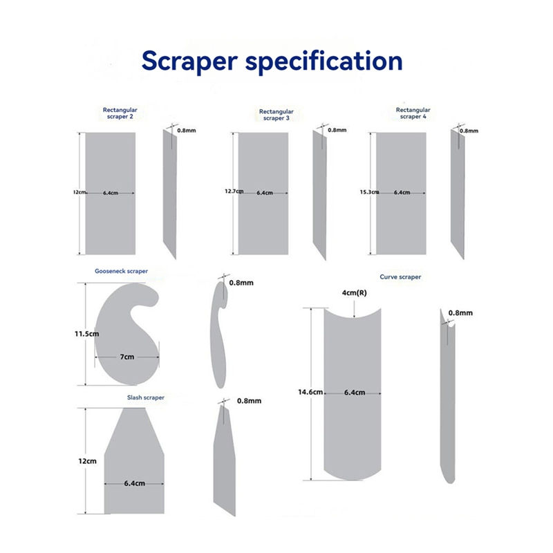 【Porta calda】 Set di raschiett - Card Scraper Cabinet recensione e prezzo