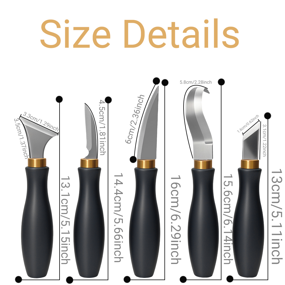 5 strumenti per intaglio del l - Workshop Tools Diy recensione e prezzo
