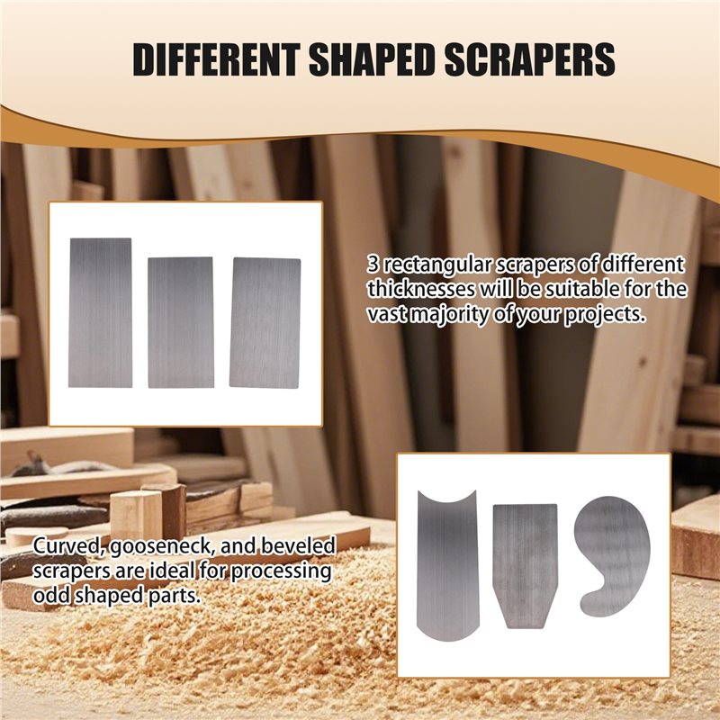 Set di raschietti per mobili F - Card Scraper Cabinet recensione e prezzo