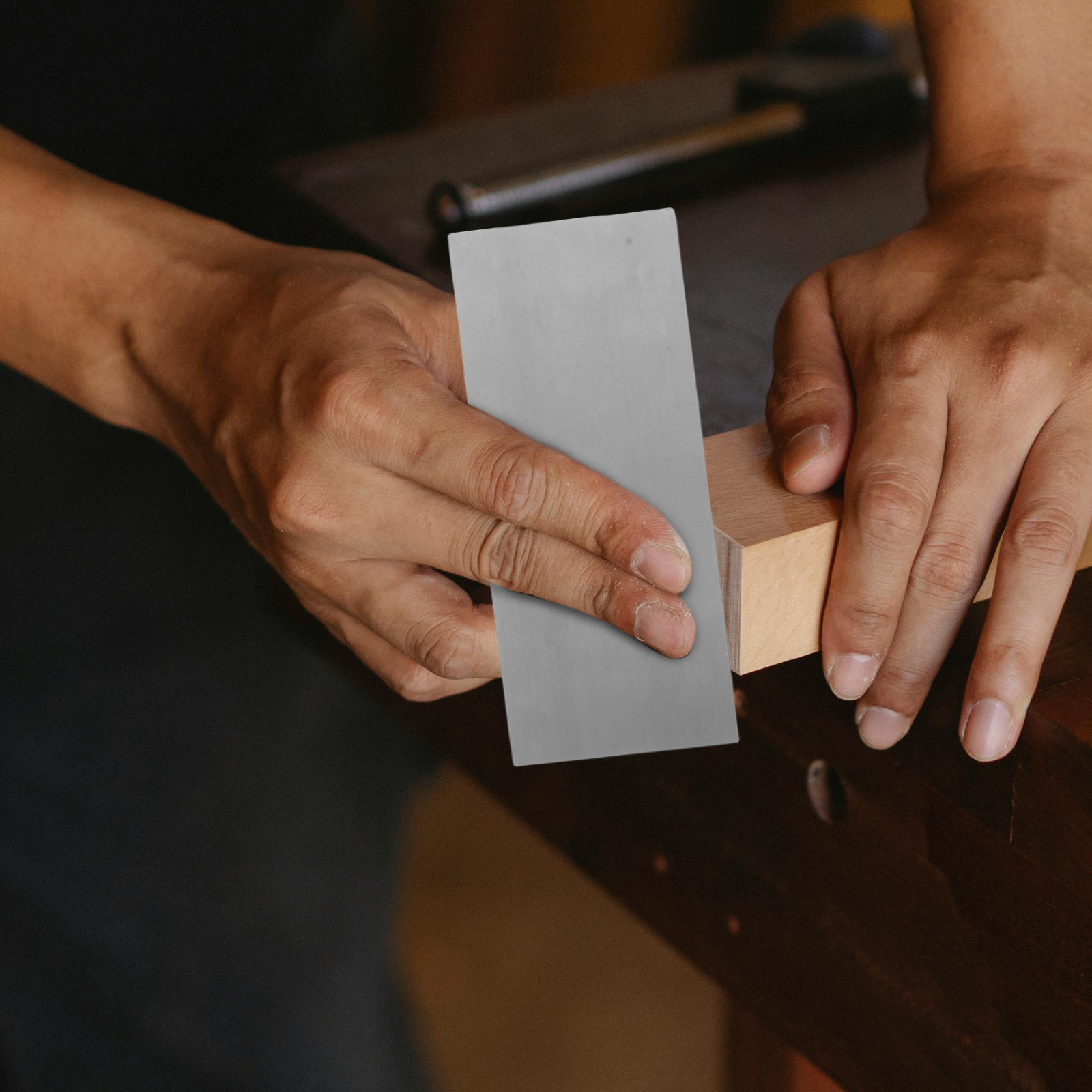 Kit di raschietti per lavorazi - Card Scraper Cabinet recensione e prezzo