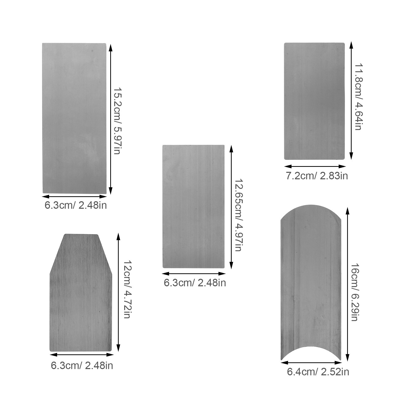 Kit di raschietti per lavorazi - Card Scraper Cabinet recensione e prezzo