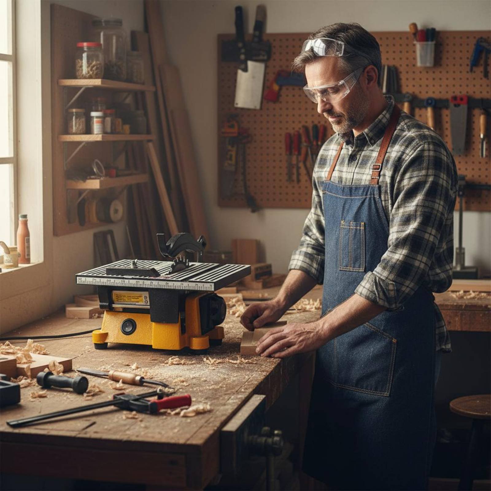 Mini Sega da Tavolo Portatile, - Workshop Tools Diy recensione e prezzo